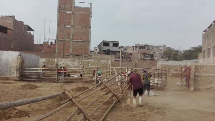 MANTENIMIENTO Y LIMPIEZA EN MATADERO MUNICIPAL DE EL PORVENIR.