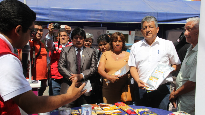 FERIA ITINERANTE DE INSTITUCIONES PÚBLICAS EN EL PORVENIR.