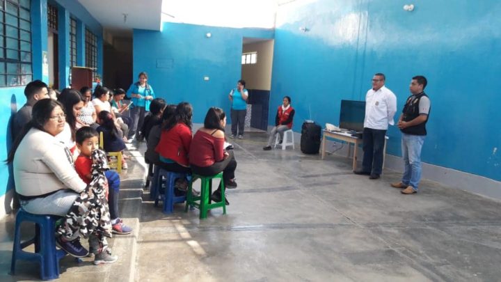 CONTINUAMOS CON LAS CHARLAS INFORMATIVAS EN INSTITUCIONES EDUCATIVAS DE EL PORVENIR