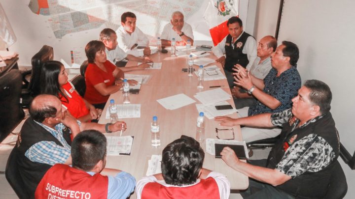 REUNIÓN DE TRABAJO PARA IMPLEMENTAR COMPROMISOS EN I MESA DE TRABAJO INTERDISTRITAL