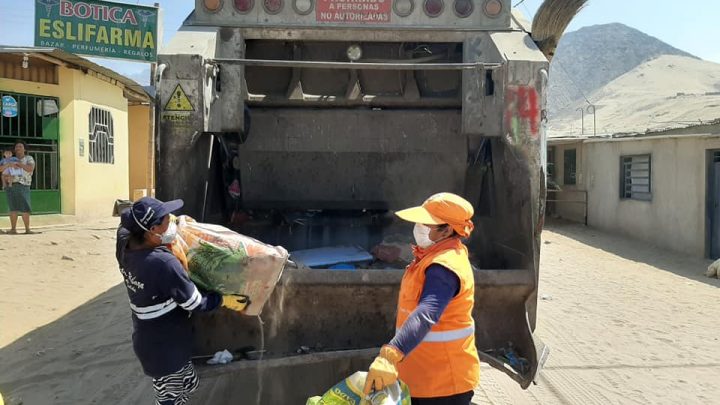 ESTAMOS REALIZANDO EL RECOJO DE BASURA CON NORMALIDAD