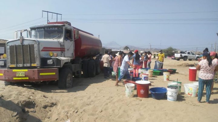 SEGUIMOS ENTREGANDO AGUA POTABLE PARA LOS QUE MÁS NECESITAN.