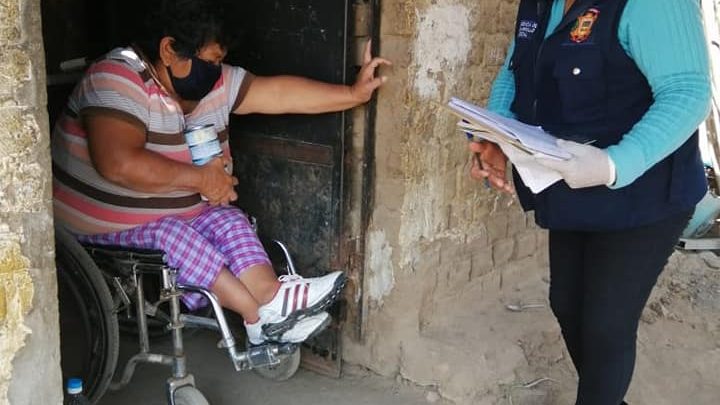 CONTINUAMOS CON LA AYUDA SOCIAL  A PERSONAS CON DISCAPACIDAD SEVERA DE NUESTRO PORVENIR.