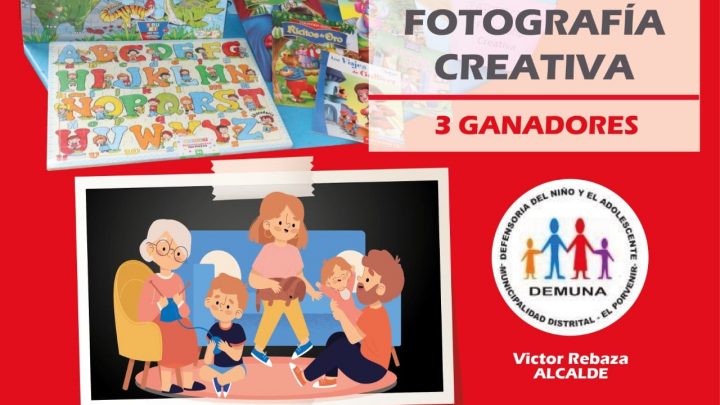 DEMUNA EL PORVENIR TE INVITA A PARTICIPAR DEL CONCURSO FOTOGRAFÍA CREATIVA