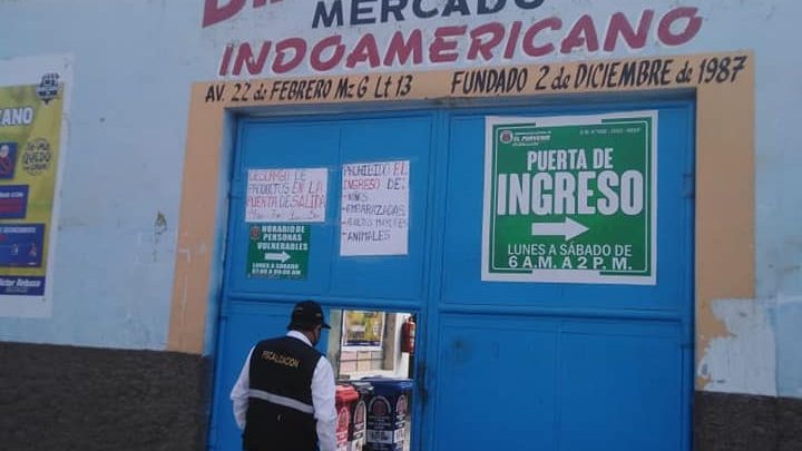 FISCALIZANDO MEDIDAS SANITARIAS EN MERCADO INDOAMERICANO.