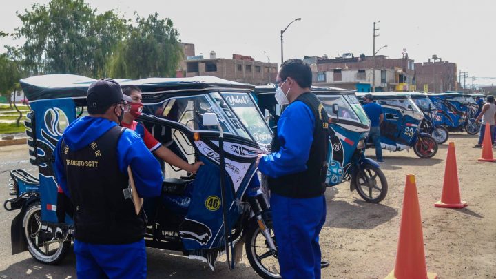 COVI-19 INSPECCIÓN: REALIZAN INSPECCIÓN A VEHÍCULOS MENORES.