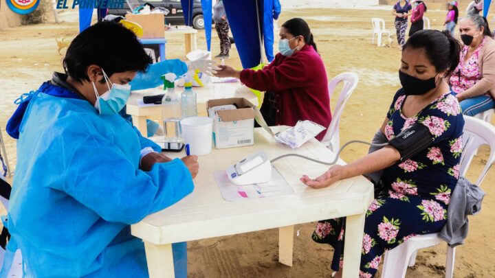COVI-19 CAMPAÑA MEDICA: 200 VECINOS ATENDIDOS EN CAMPAÑA MÉDICA COMUNITARIA REALIZADA EN VÍCTOR RAUL.