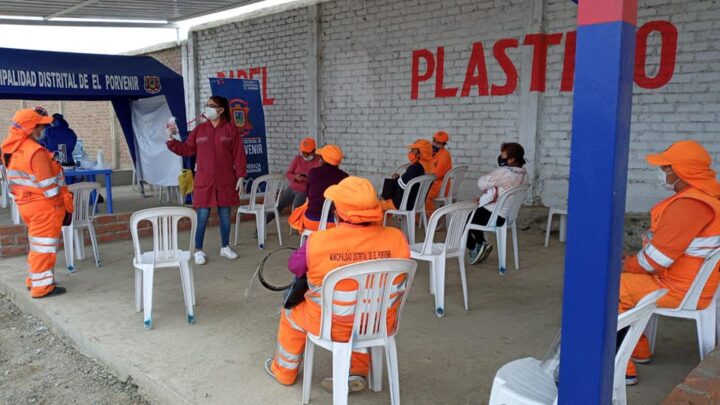 NUESTROS COLABORADORES SON LO MAS IMPORTANTE: Capacitación técnica y evaluación médica al personal de Gestión Ambiental contra la COVI-19.