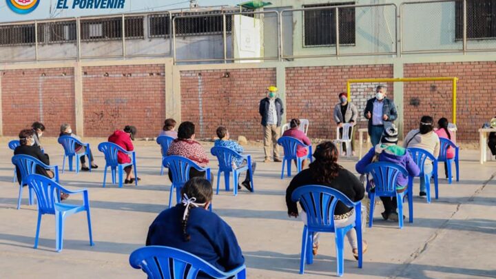 COVI-19 DIALOGO ABIERTO: Equipamiento y prevención de salud para comités de vaso de leche.