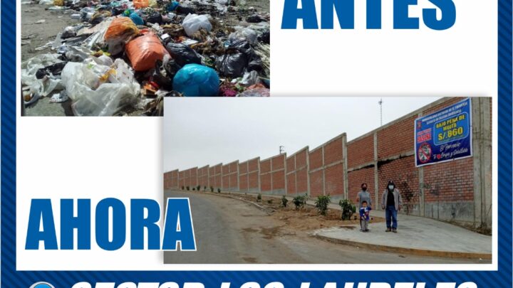 GESTIÓN AMBIENTAL: RECUPERANDO NUESTRO ORNATO SECTOR LOS LAURELES.