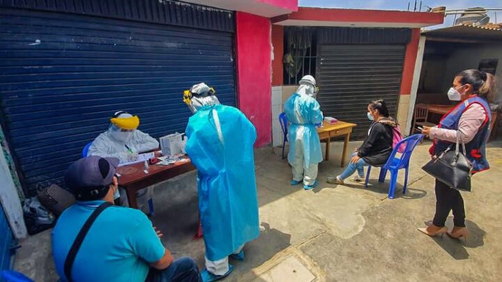 COVI-19 CAMPAÑA DE SALUD | TAMIZAJE EN EL MERCADO ALAN GARCÍA.