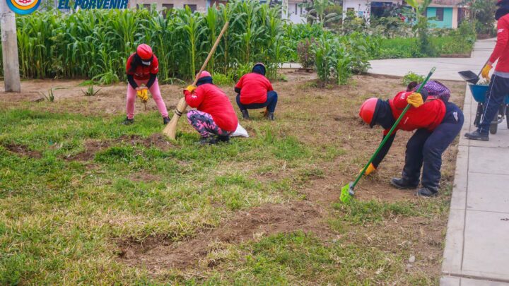 REACTIVACIÓN TRABAJA PERÚ-MDEP | ACTIVIDADES DE INTERVENCIÓN INMEDIATA EN ALTO TRUJILLO BARRIO 3B.