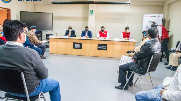 Gestión | Mesa de trabajo en CITECAL Alto Trujillo.