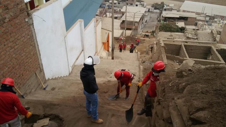 Reactivación económica Trabaja Perú MDEP | Continúan las actividades de mejoramiento del sector El Presidio.