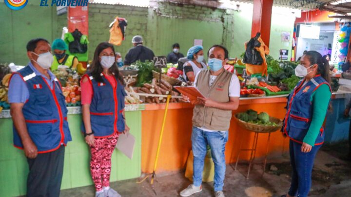 Supervisión de mercados | Supervisan condiciones sanitarias en 23 mercados en el Porvenir.