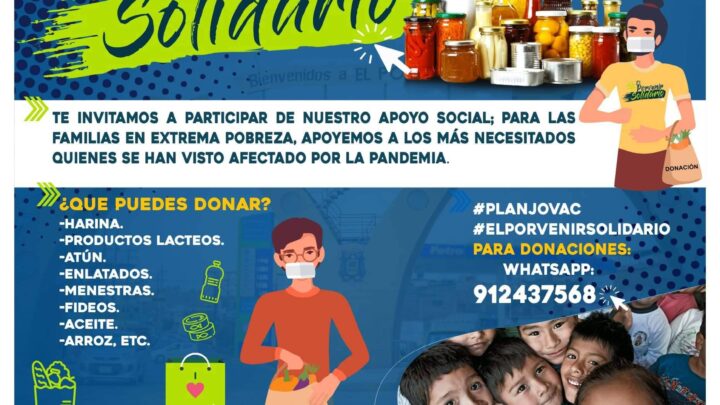 Participa de nuestro apoyo social | El Porvenir Solidario.