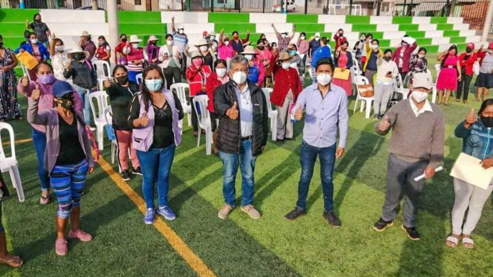 Más salud para mi Porvenir | Nuestro Alcalde Víctor Rebaza hizo la entrega de mascarillas a 53 ollas comunes del distrito.