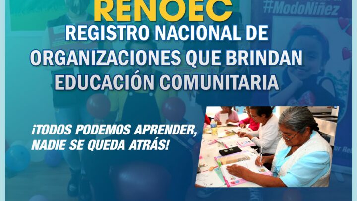 La MDEP invita a inscribirse a los que brindan el RENOEC.