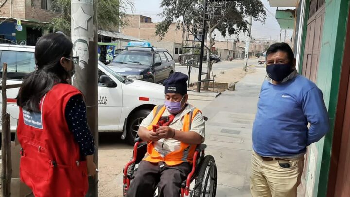 Red de soporte AMACHAY MDEP | Continua realizando visitas para dar apoyo en alertas de salud, alimentación y violencia.