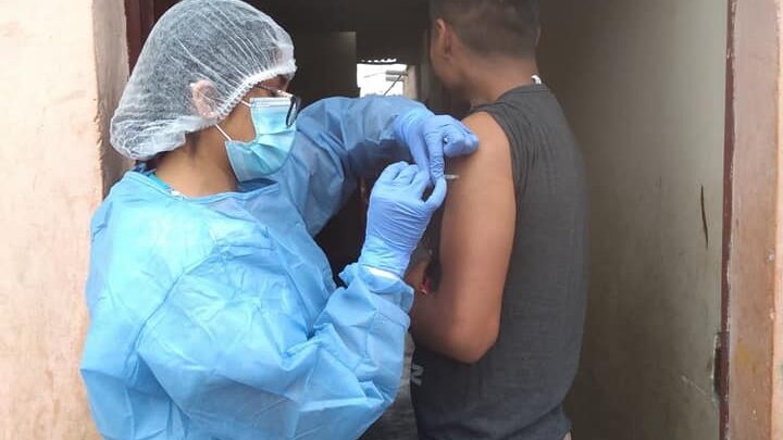 Cuidando tu salud | En El Porvenir realizaron la vacunación para prevenir la Difteria en el distrito.