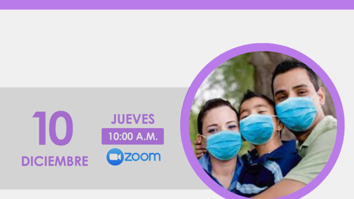 Participa de la Capacitación | Una vida saludable junto a mi familia en tiempos de pandemia.