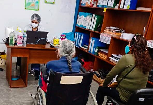 OMAPED El Porvenir | La MDEP a través de la OMAPED hizo la entrega del carné de CONADIS.