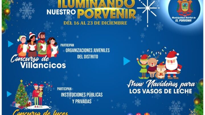 Semana Navideña | Participa en el concurso de luces ILUMINANDO NUESTRO PORVENIR.