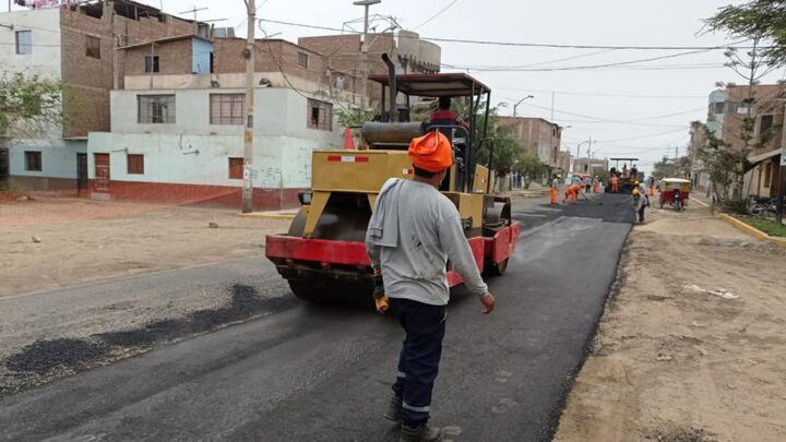 Continuamos con las obras | Mejoramiento vial de la calle Huáscar.