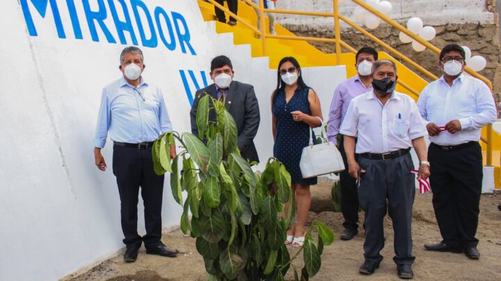 Obras | Inauguración del muro de contención y turístico en el sector Mirador IV etapa de El Porvenir.