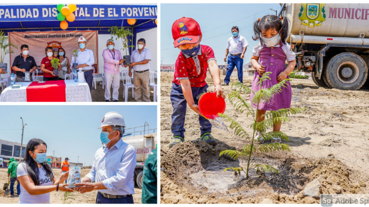 56 Aniversario El Porvenir | Campaña de arborización y áreas verdes.
