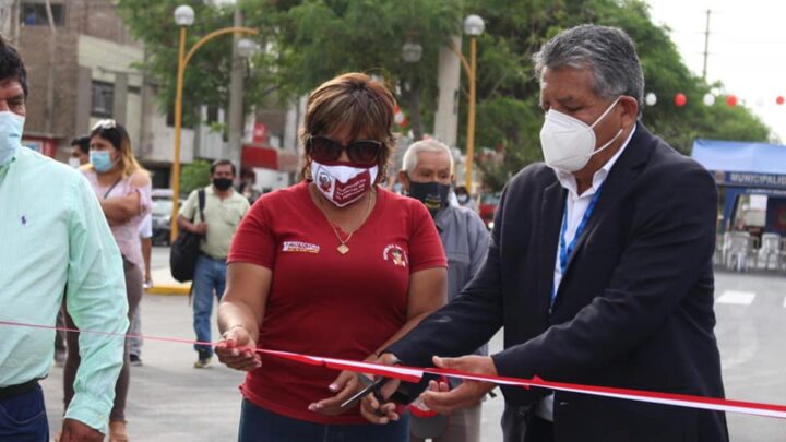 56 Aniversario El Porvenir : Obras | Se Inauguró la reapertura y la transitabilidad de la Av. Pumacahua con una inversión de más de 1millón y medio de soles.