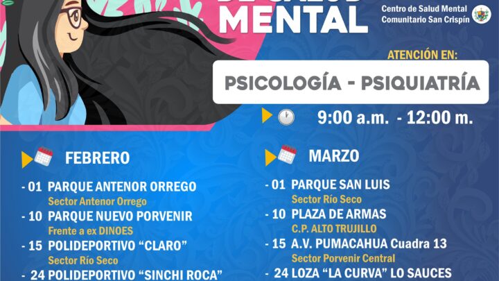 DEMUNA El Porvenir | Campaña de Salud Mental