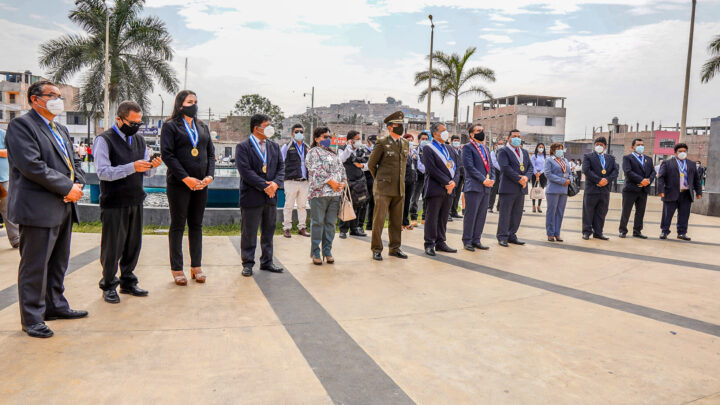 56 Aniversario El Porvenir | sesión solemne por la celebración del Aniversario 56 de creación Política de nuestro Distrito de El Porvenir.