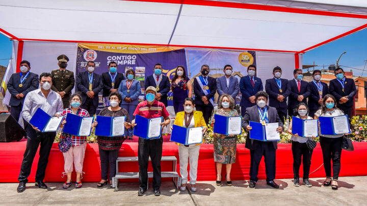 56 Aniversario El Porvenir | Reconocimiento a personas representativas.