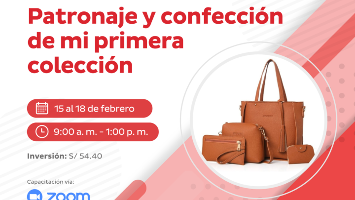 CITEccal Trujillo | Curso Virtual de Patronaje y Confección de mi primera colección.