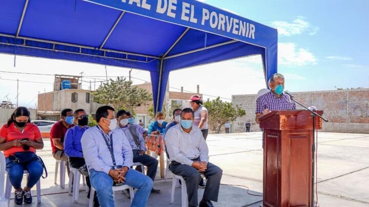 Obras | Se inicio el mejoramiento del parque Santa Rosa en el Alto Trujillo – Barrio 3
