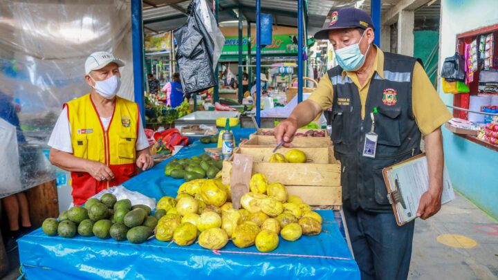 Fiscalización MDEP | Se realizaron operativos en mercados del distrito para verificar el cumplimiento de los protocolos de bioseguridad.