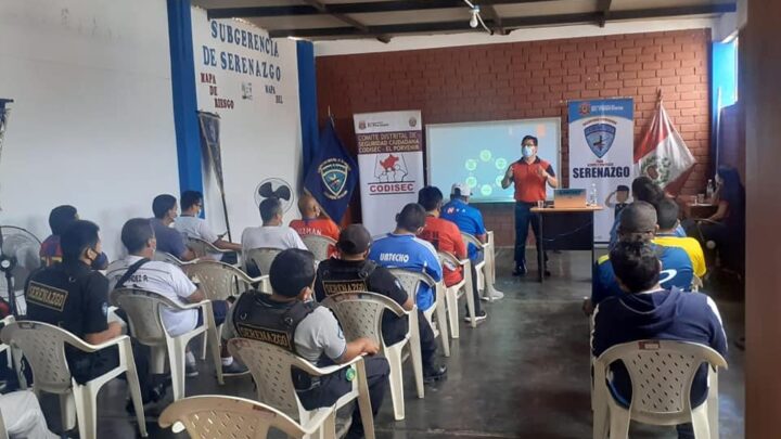 Capacitación a nuestro personal de Serenazgo en Arresto Ciudadano.