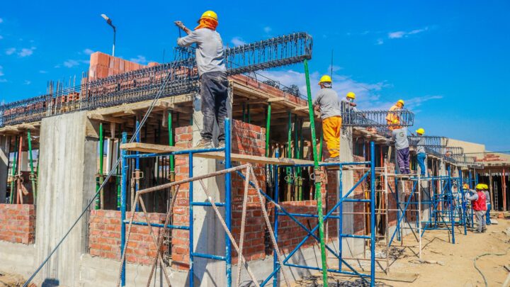 Obras | En un 25% de avance se encuentra obra de la I.E. 2199 en el sector gran Chimú.