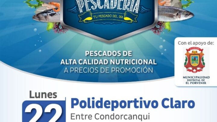 Feria Mi Pescadería | Este 22 de Febrero en Polideportivo Claro desde las 7:30 am