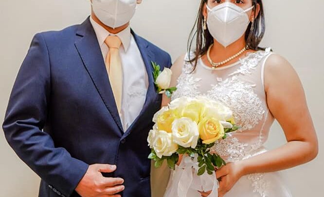 Matrimonios Civiles se viene realizando cumpliendo con protocolos sanitarios.
