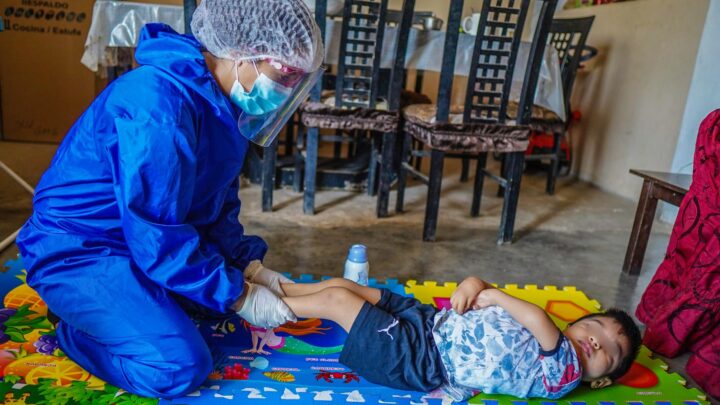 OMAPED El Porvenir | Seguimos con las visitas domiciliarias con servicios gratuitos de fisioterapia y rehabilitación para personas con discapacidad severa.