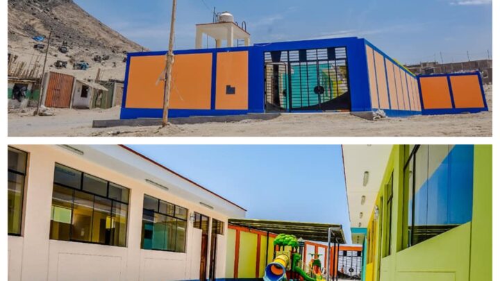 Obras | En 100% está la recuperación de la I.E.I 2194 del barrio 3C de Alto Trujillo.