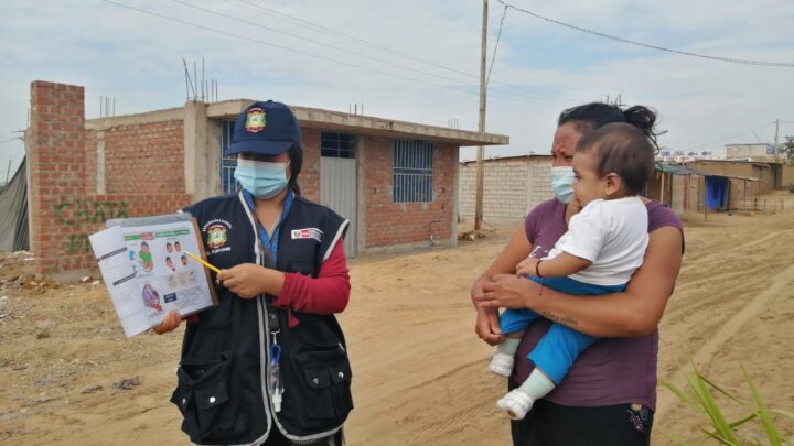 Meta 4 | Nuestros Ángeles de Hierro continúan con las visitas domiciliarias a nuestros niños de El Porvenir.