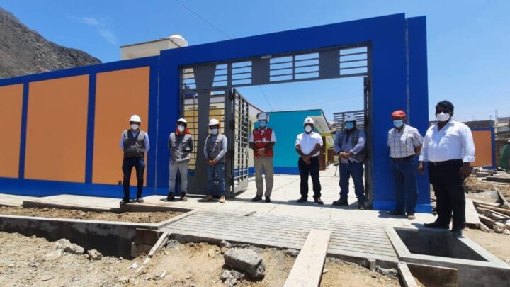 Obras | Nuestro Alcalde superviso los avances de instituciones educativas de El Porvenir que beneficiarán a más de 1200 alumnos.