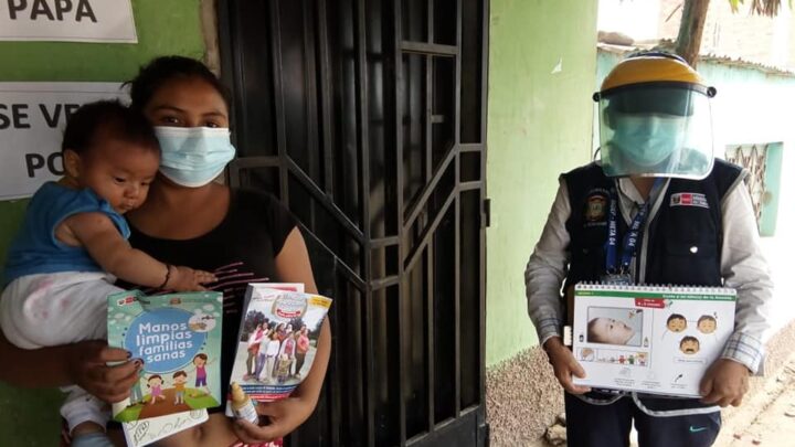 META 4 | Nuestros Ángeles de Hierro continúan con las visitas domiciliarias a nuestros niños de EL Porvenir.