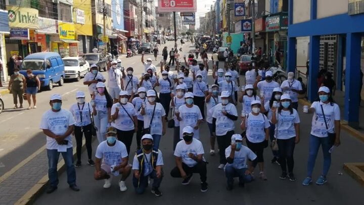 Respira El Porvenir | Se realizó barrido para recaudar fondos.