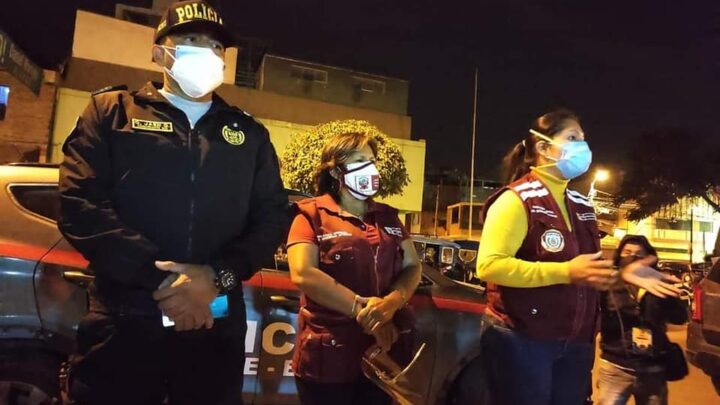 Operativo anti COVID-19 | En el marco de cumplimiento de toque de queda impuesta por el gobierno central.