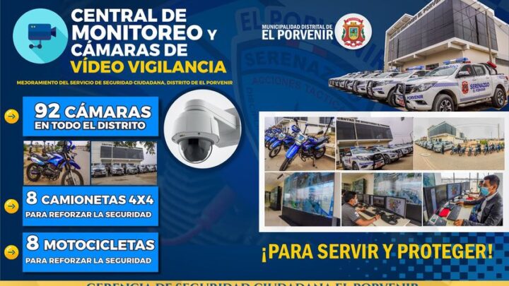 Obras | SE INAUGURARÁ LA CENTRAL DE MONITOREO Y VÍDEO VIGILANCIA DE EL PORVENIR.