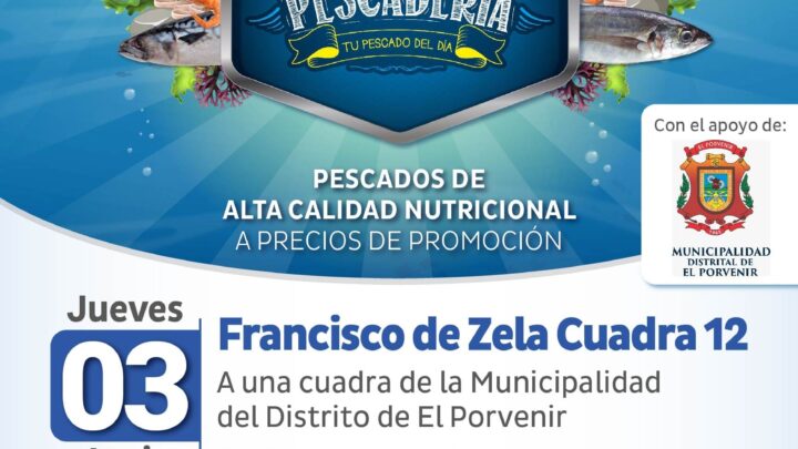Feria Mi Pescadería | A comer pescado este jueves 03 de Junio.